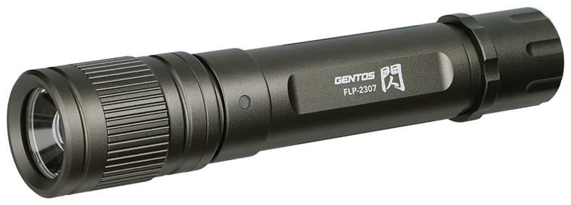 GENTOS(ジェントス) LED 懐中電灯 閃 シリーズ各種 単3/単4/電池式・充電式 250-450ルーメン FLP-2305/FLP-2306/FLP-2307