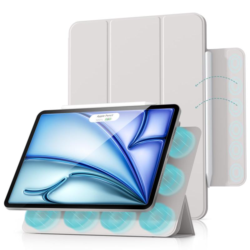 Aoub iPad Air 5/4 マグネットケース 2022 (第5世代) 2020 iPad Pro 11 2018 磁気吸着 オートスリープ/ウェイク対応 Pencil 2対応 スリム 手触り快適 カバー