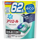 アリエール 洗濯洗剤 ジェルボール4D プロクリーン 詰め替え 超メガジャンボ 62個