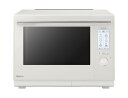 パナソニック オーブンレンジ スチーム ビストロ 最高峰モデル 30L 2段 おまかせグリル 高精細・64眼スピードセンサー 時短料理 スマホ連携 ホワイト NE-UBS10C-W