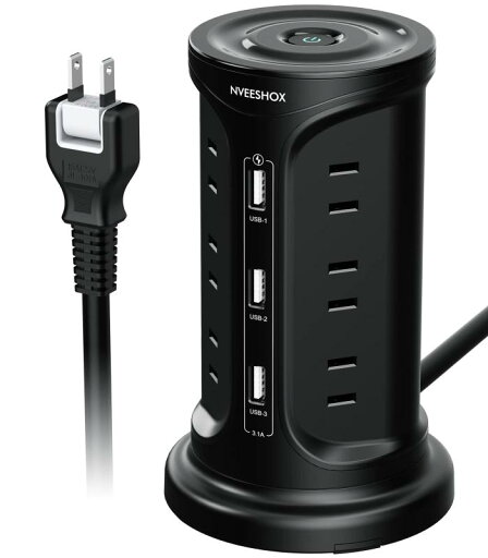 電源タップ タワー型 usbコンセント 延長コード 2m 雷ガード 固定パーツ付 3層 12個AC口 3個USBポート たこ足配線 テーブルタップ OAタップ マルチタップ たこあしコンセント 壁掛け 安全保護機 電源タップ タワー型 usbコンセント 延長コード 2m 雷ガード 固定パーツ付 3層 12個AC口 3個USBポート たこ足配線 テーブルタップ OAタップ マルチタップ たこあしコンセント 壁掛け 安全保護機
