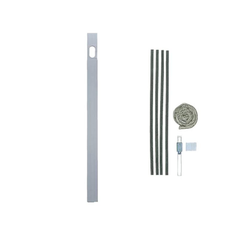 日晴金属 エアコン配管用 アルミ窓パネル シルバー 1280～2240mm C-MP22-S