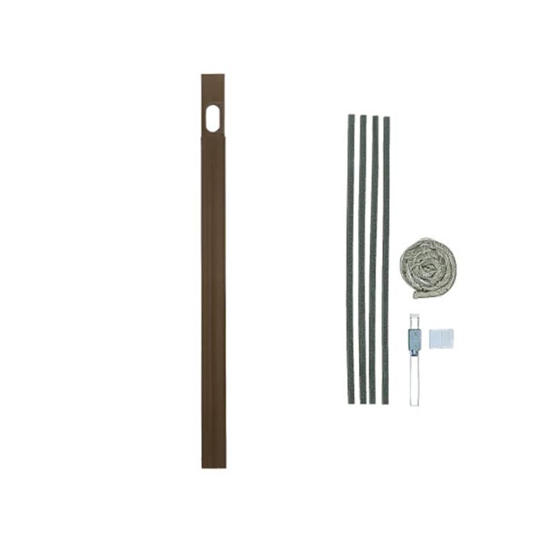 日晴金属 エアコン配管用 アルミ窓パネル ブロンズ 1280～2240mm C-MP22-B