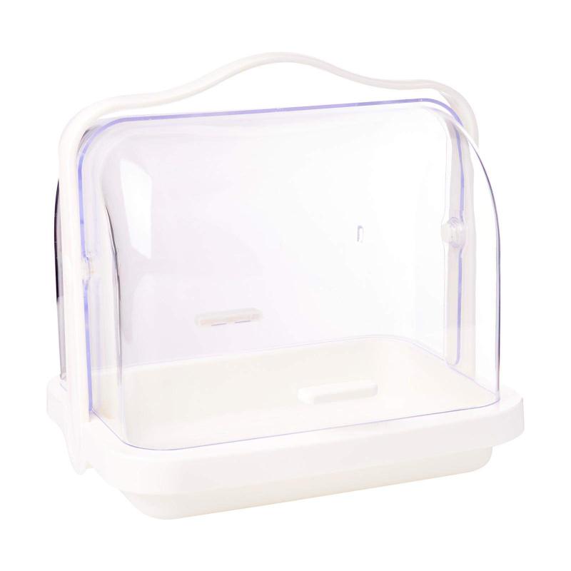 イノマタ化学 樹脂 フード付きスパイスラック テーブルキャリー W25.4×D19.4×H24.3cm