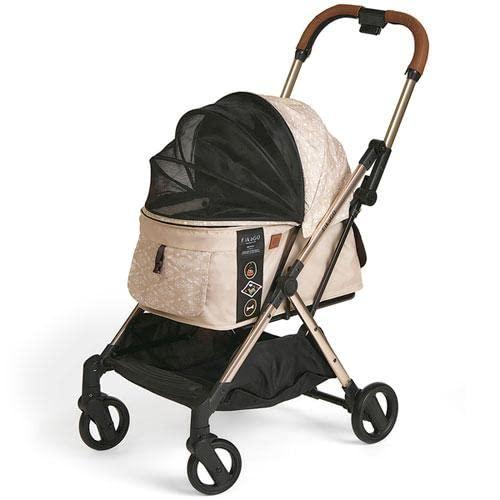 楽天利休プリンコンビ コムペット FikaGO FREE TO GO フィカゴー フリー トゥー ゴー プレミアム エディション セントルシア 犬猫用 自動折りたたみ ペットカート コンパクト 耐荷重20kg