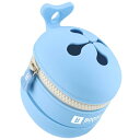ST2 携帯ゴミ箱 シリコンポーチ カラビナ付き 釣り アウトドア用 花粉対策 ブルー