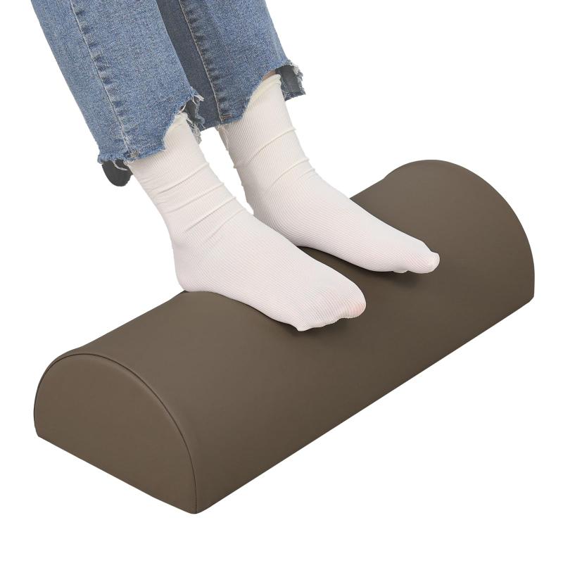 フットレスト デスク下 足枕 防水足置き台 オフィス用フットレスト 防水カバー 足置きクッション テレ..