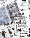 コラージュ 素材 シールブック 1冊入り 詰め合わせ 可愛い 手帳 シール フレークシール かわいい おしゃれ PETステッカー 貼れる 紙素材 DIY スケジ...