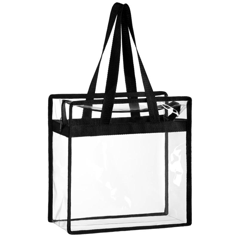 Rakuten - [] プールバッグ 30*30*15cm ビーチバッグ 大容量 透明ビニールバッグ 男女兼用 手提げバッグ ビーチ 水泳 ジム 温泉 サウナ