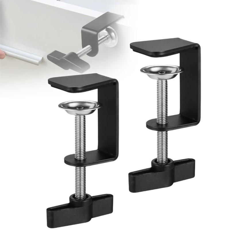 多機能クランプ 木工用 小型万力 調整可能なg形クランプ金具 頑丈なc形クランプ 工字夹 スタンドベース..