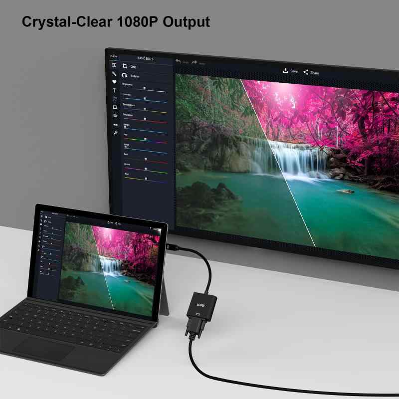 Mini DisplayPort - VGA rikyu-pudding0601-10196109 利休プリン サンプル画像3