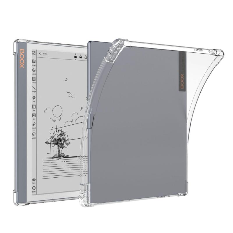 For Note Air4 C/ NoteAir3C ケース Note Air4 C 保護カバー 超軽量 ソフト TPU素材 薄型 軽量 指紋防 擦り傷防止 黄変防止 手触り良い 全面保護 耐衝撃 NoteAir3C カバー (クリア)