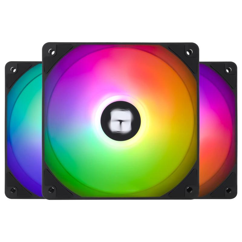 Thermalright TL-C12C CPUファン 120mmケースクーラーファン、（3個）