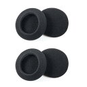 ヘッドホンカバー イヤーパッド カバー 交換用 55mm 4個 スポンジ 製 高弾性 耐久性