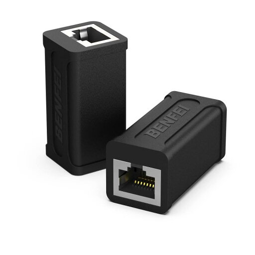RJ45インラインカプラー、5個Cat7Cat6Cat5eイーサネットカプラーメスからメス RJ45インラインカプラー、5個Cat7Cat6Cat5eイーサネットカプラーメスからメス