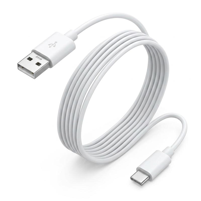 Rakuten - USB to Micro USB延長電源ケーブル - Wyze Cam、Oculus Go、Yi Home Camera、Kasa Camセキュリティカメラと互換性あり、ホワイト