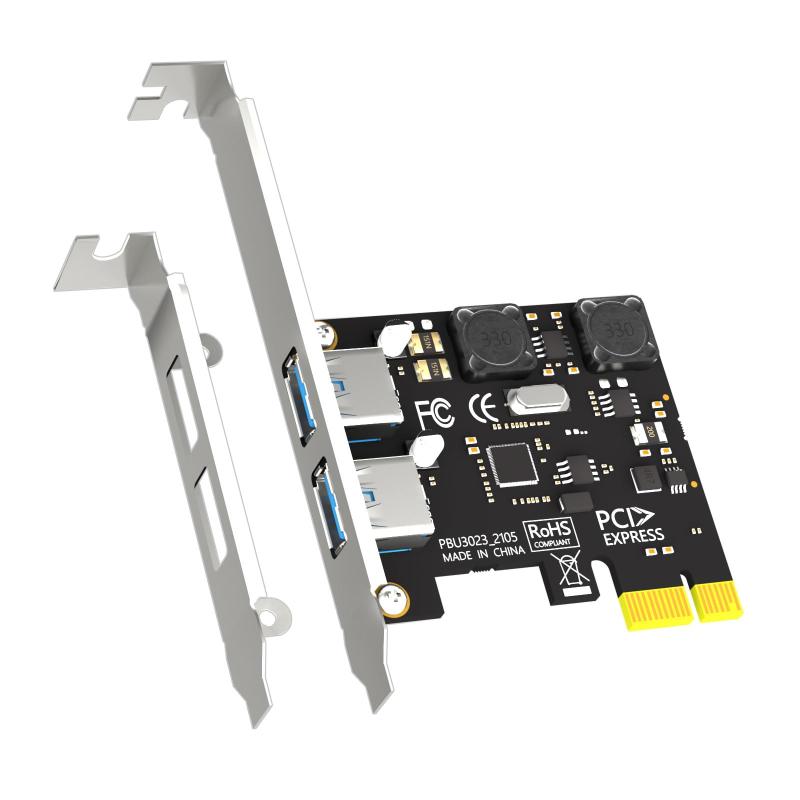 USB 3.2 Gen1 5Gbps PCIe増設ボード
