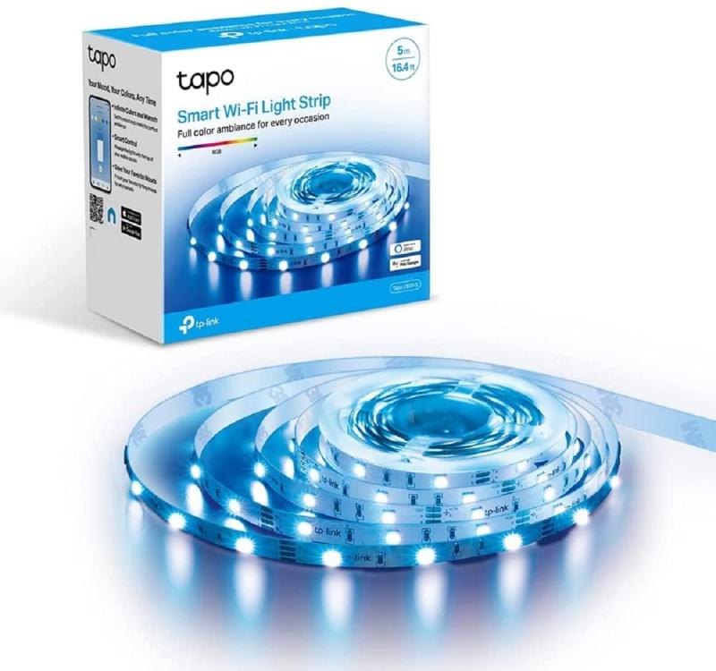 TP-Link WiFi スマートホーム テープLEDライト マルチカラー かんたん設定 アプリ対応 Wi-Fi 無線LAN Tapo L900-5