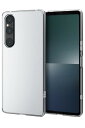 エレコム Xperia 1 V (SO-51D / SOG10) ケース 耐衝撃 高硬度 ハイブリッド素材 ワイヤレス充電対応 ストラップホール付き 細部まで緻密にフィットする極み設計 クリア PM-X231HVCKCR
