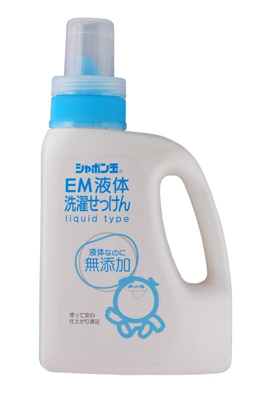 シャボン玉石けん　EM液体洗濯せっけんボトル 1200mL