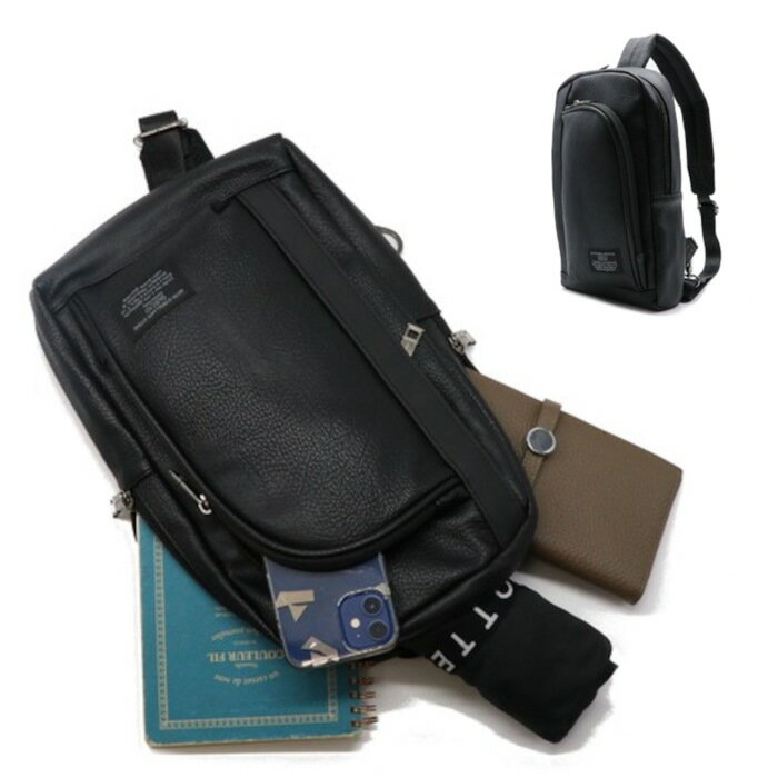 メンズ ボディバッグ ショルダーバック 鞄 男性用 かばん バッグ 通勤 通学 黒 ブラック ネイビー グレー