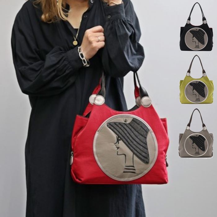 トートバッグ レディース 撥水 軽量 バッグ お洒落 鞄 かばん たっぷり収納
