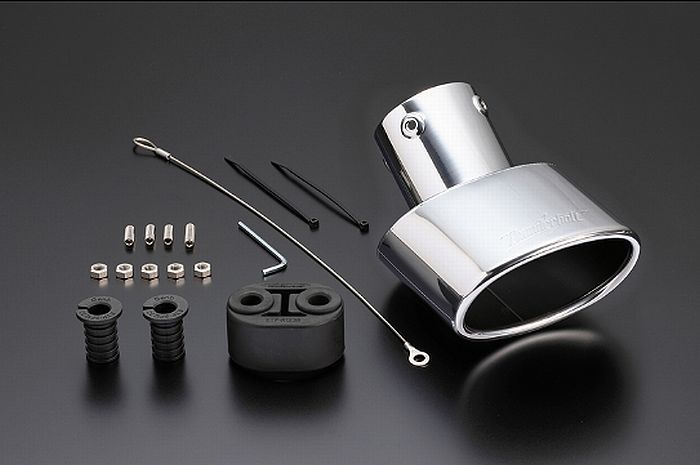 玄武ゲンブGenbEX.テールフィニッシャー [ポリッシュドクローム]ETF02HP※適応車両要確認 200系ハイエー..