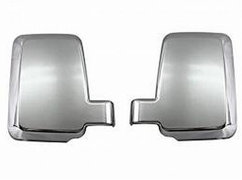 71/78系ランドクルーザープラドメッキドアミラーカバー[角縦長タイプドアミラー車]※両面テーフで貼付け後払い不可