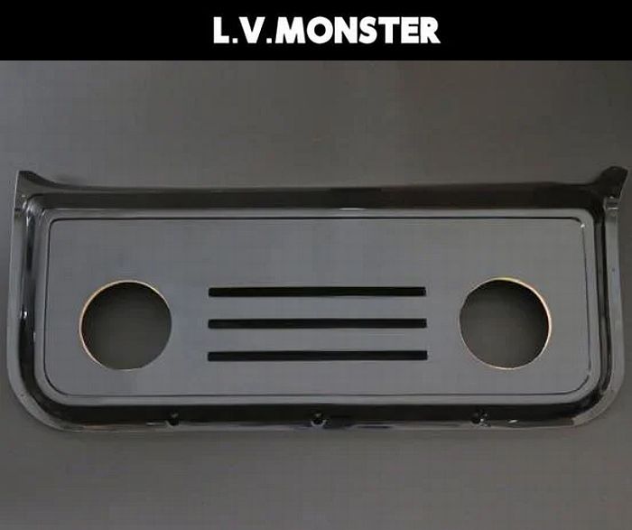 送料込価格JB23W/33W/43Wジムニー専用 L.V.MONSTERバックドアスピーカーボード[未塗装／黒ゲル]※仕上選択必要※受注生産品/同梱不可商品※スピーカーは付属されません。後払い不可商品