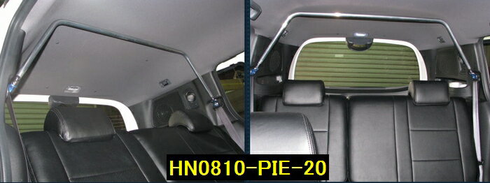 フリードスパイク【GB3,4】【10/07～】カワイワークス リアピラーバー スクエアタイプ/PI■注意事項要確..