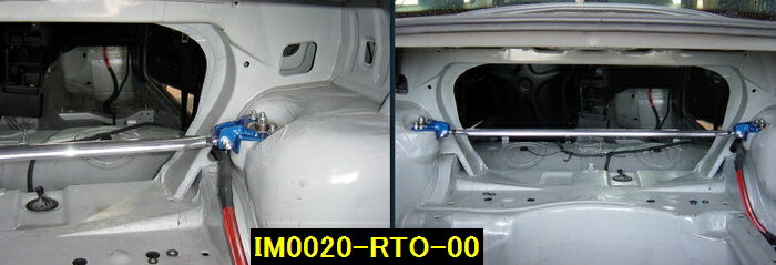 BMW318is【E36】【is4気筒車】カワイワークス リアストラットバーオーヴァルタイプ/OS■注意事項要確認■