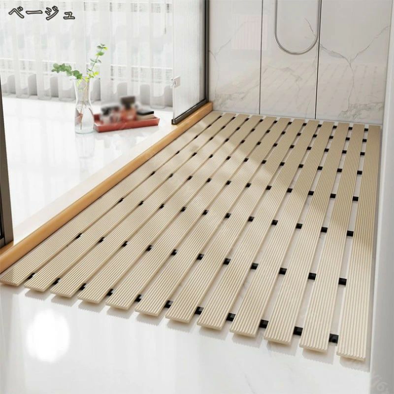 お風呂マット 滑り止め バスマット 浴槽用 浴室用 抗菌防カビ 排水穴 入浴 洗える すのこ 転倒防止 風呂場 洗い場マット 浴槽マット 浴槽 滑り止め 品 防カビ 白 シャワーマット 滑り止めマット 入浴用マット Yj6x