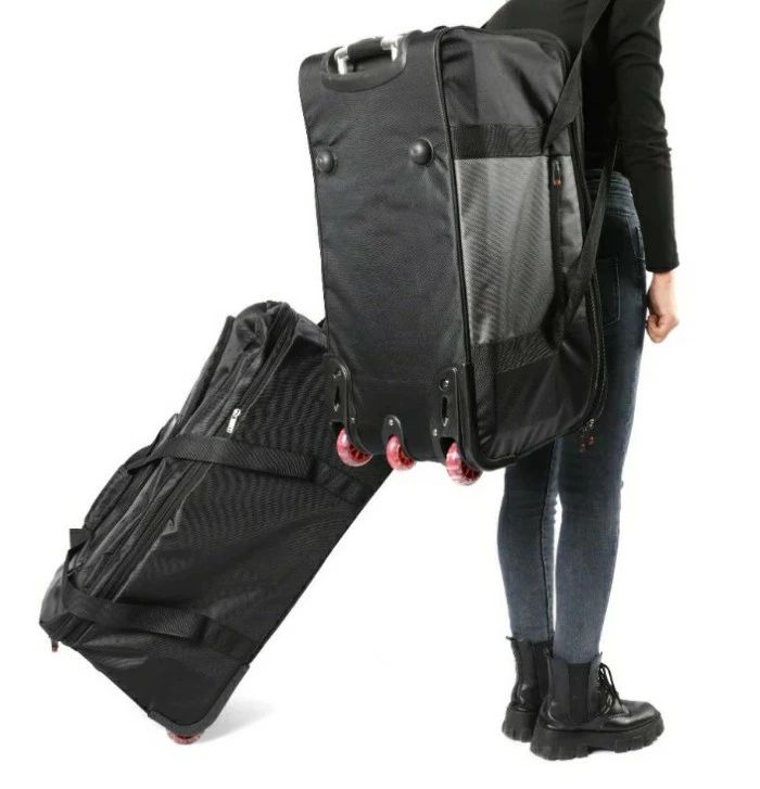 ボストンキャリー 3way キャスターバッグ 100L キャリーバッグ 折りたたみ 大容量 3輪 撥水加工 トロリーバッグ メンズ レディース 旅行 合宿 出張 旅行バッグ スーツケース 2