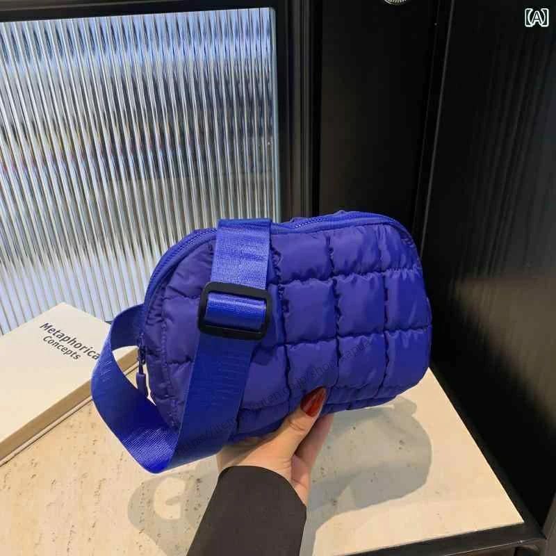 【送料無料】レディース バッグ 普段使い 韓国 カジュアル ナイロン 布 小さめ 外出 軽量 涼しい 携帯電話 シンプル 無地 クロス ボディバッグ トレンディ