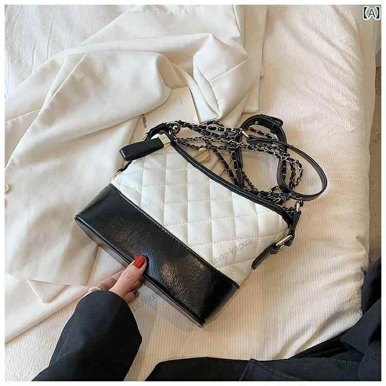 【送料無料】レディース バッグ 普段使い 一番 チェーンショルダー クロス ボディバッグ 春夏 ファッション 快適 ホーボー