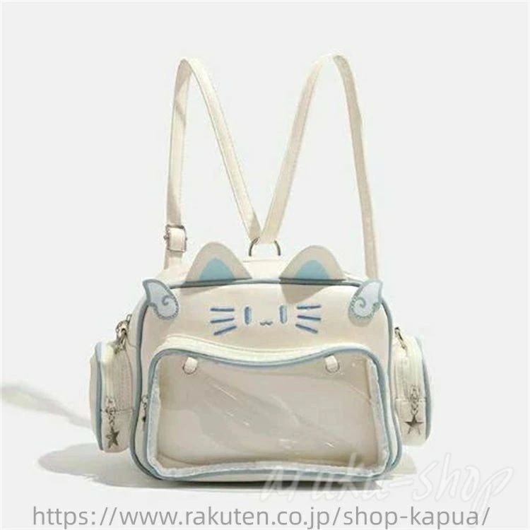 2way バッグ リュック ショルダーバッグ レディース 斜めがけ 大人 子供 軽量 猫 ねこ バッグ ショルダー 軽量 リュックバック かわいい おしゃれ レディース 女の子 カバン 猫好き 可愛い 子供 誕生日 プレゼント