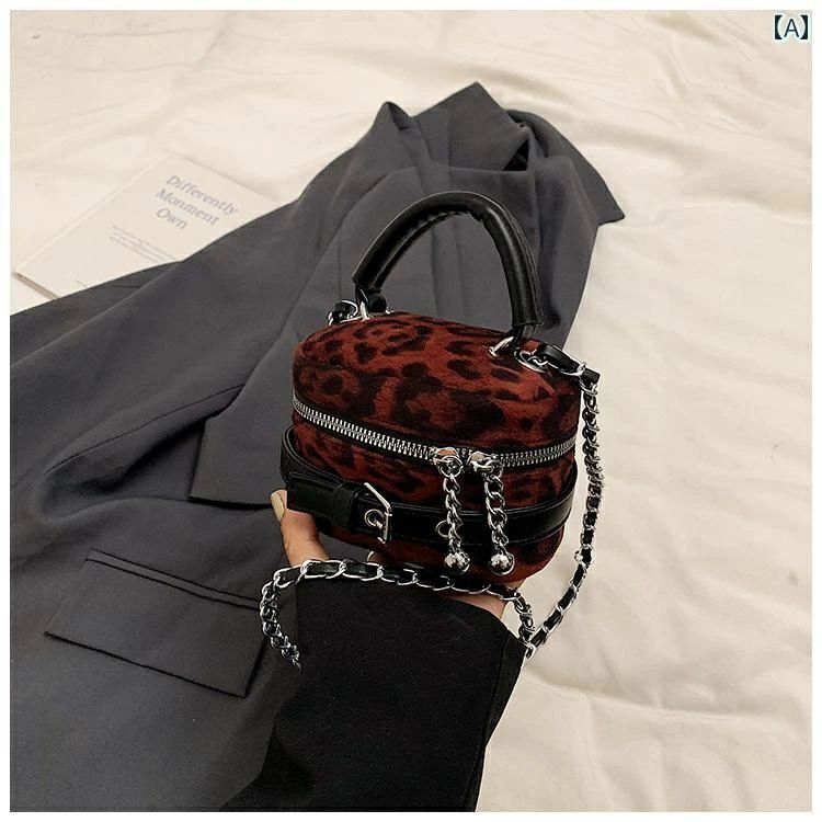 【送料無料】レディース バッグ 普段使い ミニ 秋 ベルト チェーン クロス ボディバッグ ポータブル バケット