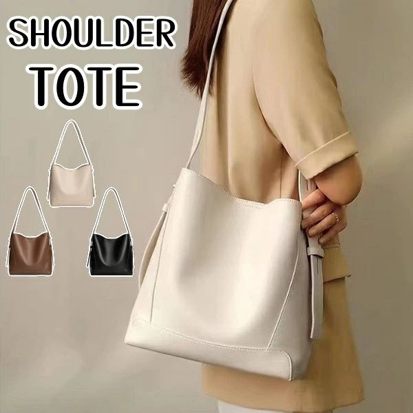 Rakuten - ハンドバッグトートバッグ レディース ショルダーバッグ 合成皮革 大容量 A4 トート カバン バッグ 鞄 キューブバッグ きれいめ トートバッグ エコ 筒型 セレモニー 通勤バッグ 入学式 卒業式 旅行バッグ 母の日 合皮 お呼ばれ 七五三 ビジネス