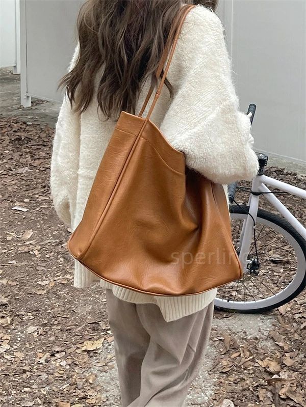 ショルダーバッグ レディース バッグ 鞄 かばん カバン 肩がけ フェイクレザー 合皮 軽量 レディース 合皮 肩掛け 通勤バッグ かごバッグ ショルダー　学生　制服 ショルダーバッグ 肩掛け かわいい 革 カバン 通学カバン　ハンドバッグトートバッグ レディース 3