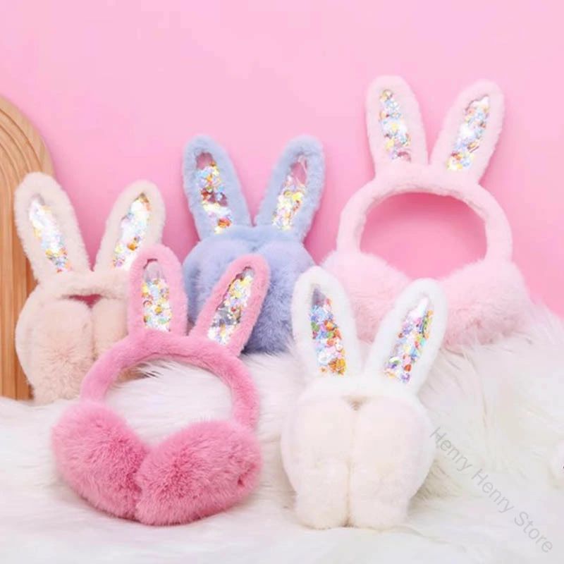 キッズ 耳あて 防寒 イヤーウォーマー 保温 コンパクト 可愛い ウサギ耳 暖かい ふわふわ 女の子 秋冬用 子供用イヤーマフ 寒さ対策 アウトドア 通学 通園 ファッション 小物 プレゼント 人気の子供用防寒グッズで快適な冬を過ごせる