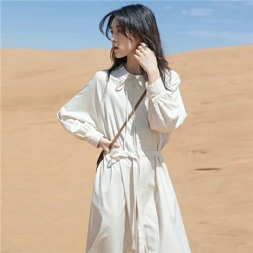 秋冬 長袖 ロング レディース ワンピース シャツ チュニック シャツワンピ 夏 春 秋 30代 40代 50代 カジュアル 大きいサイズ きれいめ シャツワンピース 上品 シーズンレスで活用 脚長効果も抜群 通勤 おしゃれ ゆったり シンプル 黒/ブラック 白/ホワイト