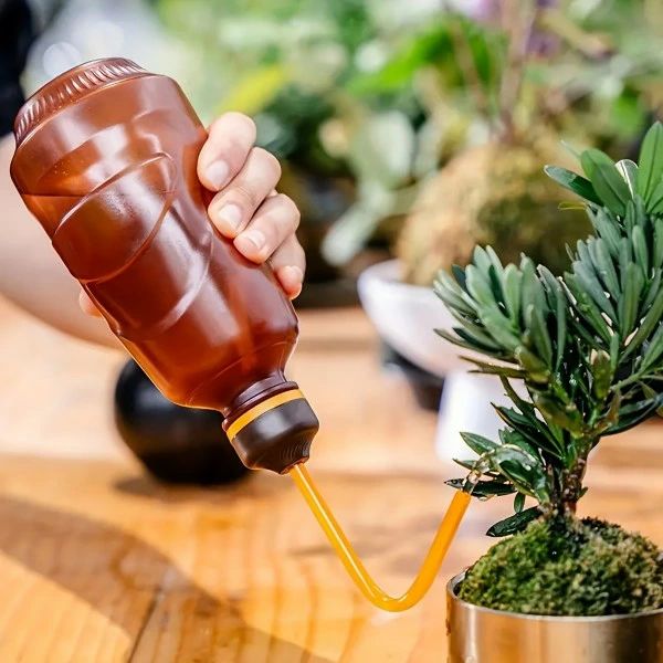 IN 1 じょうろ シャワー＆直流モード切替 園芸用 450ml 手捏式 細かい水流＆ピンポ...