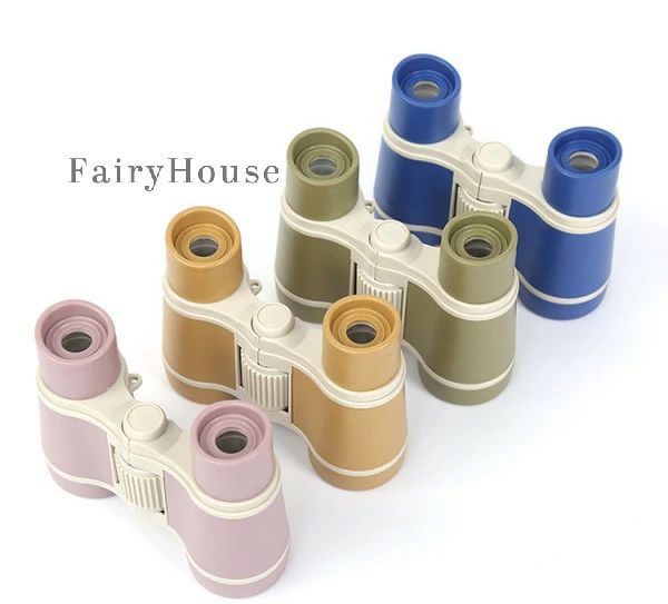 rimostoreのコンパクト双眼鏡、ブルーライトカットレンズ付き、高透明度光学＆パステルカラーオプション- 軽量耐久性プラスチック製、センターフォーカス 旅行・ハイキング・バードウォッチング・スポーツ用｜アングル3