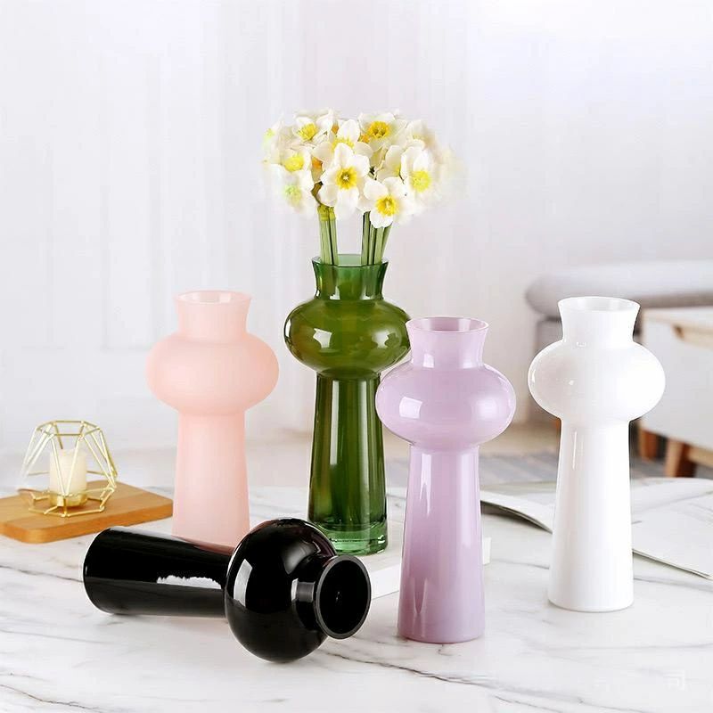 Interior Accessories - 結婚式 おしゃれ 雑貨 ィスの装飾 リビング 花器 書斎 生け花 玄関 バレンタインデー クリスタルクリアガラス花瓶 インテリア 寝室用 アイライズド 新生活 上品 フラワーベース 北欧風
