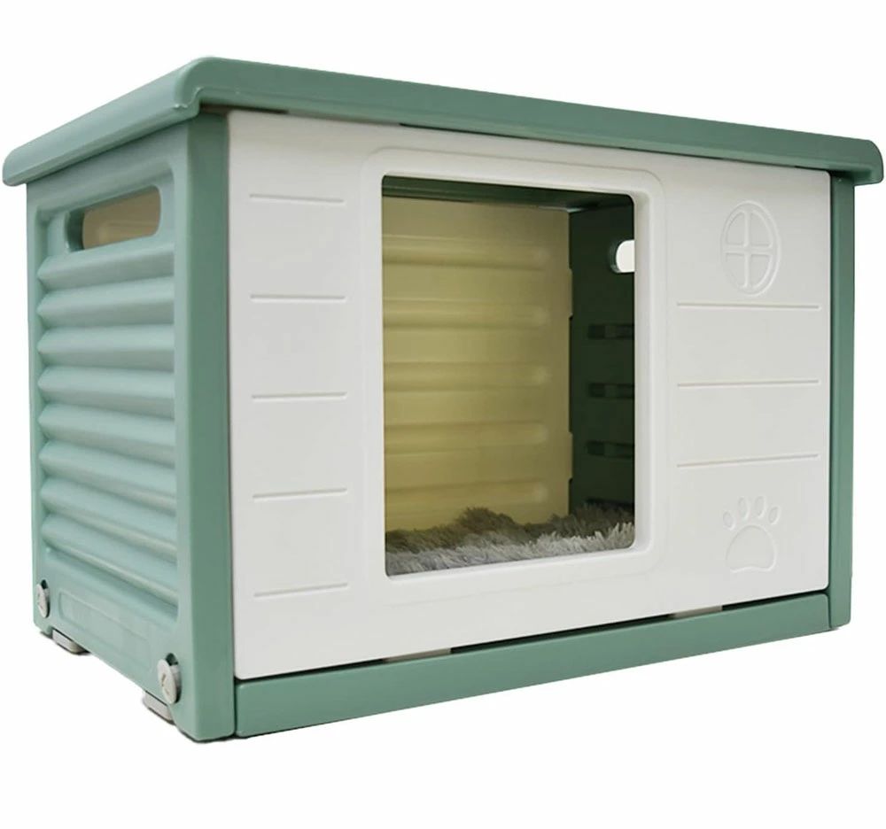 防風 雨よけ ハウス 屋外 雨除け 組立簡単 猫 小型犬 犬小屋 防寒 通気性 換気 四季通用 洗え キャット..