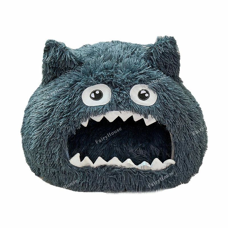 滑り止め ペット用品 ぐっすり眠れる 寒さ対策 快適 保温防寒 猫 柔らかい半密閉式暖かいもこもこあったか 洗える