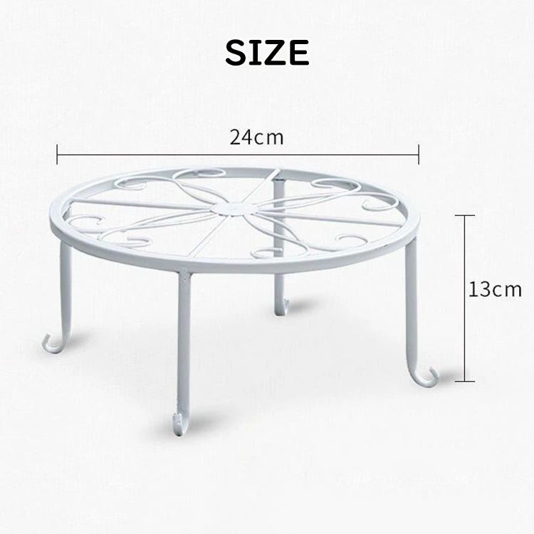 選べる3色 ガーデニングラック アイアン 耐荷重 籐の様式 猫脚付 屋外室内飾り スタンド 花台 鉢スタンド 盆栽棚 フラワースタンド 植木鉢スタンド 園芸ラック 耐久性 アンティーク風 プラントスタンド 観葉植物 プランターラック 植木鉢置き