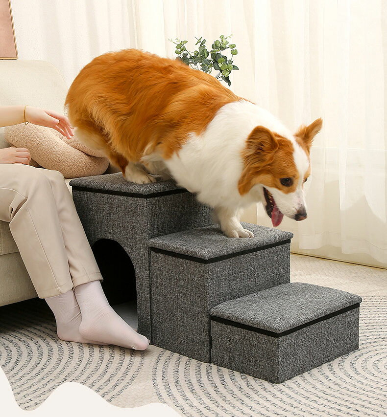 キャットハウス 猫ハウス 遊び場 猫グッズ 犬 収納スツール 暖かい 休憩所 折りた...