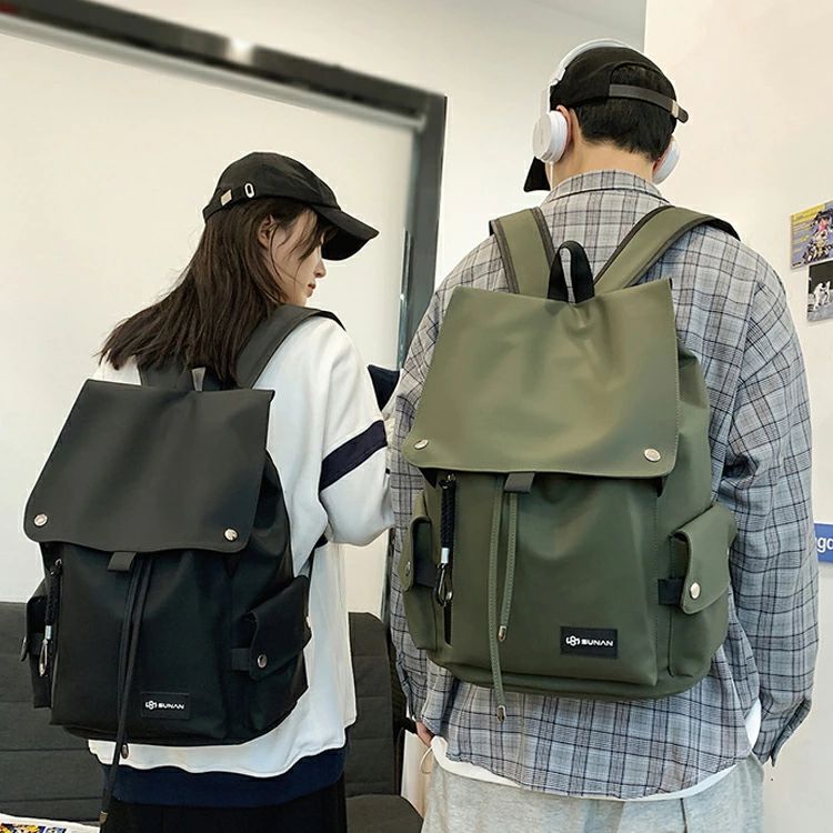 中学生 学生 大きめ 通学 無地 通勤 防水 リュックサック おしゃれ 韓国 バッグ 多機能 撥水 高校生 パソコン 黒 シンプル 収納 大容量 バックパック 軽量