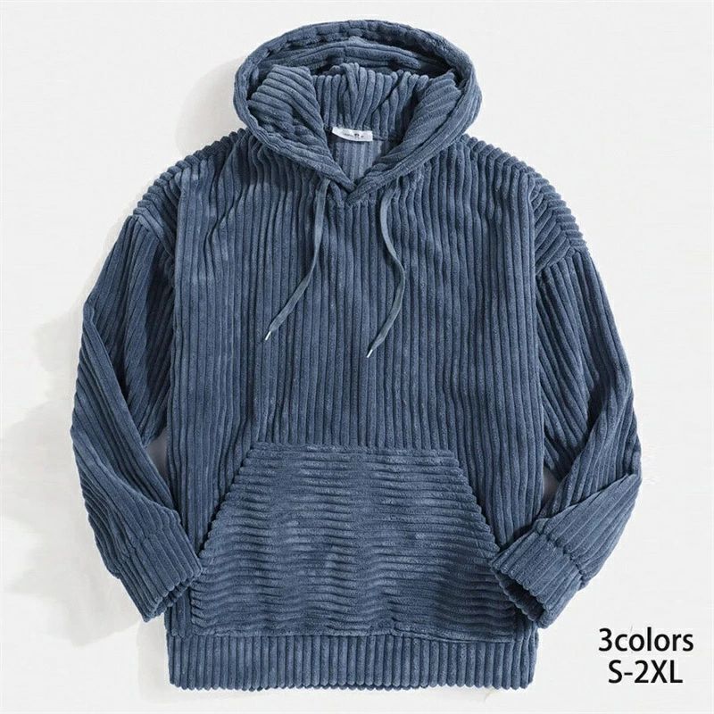 秋 プルオーバー 春 コーデュロイパーカー 無地 長袖 ルームウェア メンズ 大きいサイズ 冬 トップス